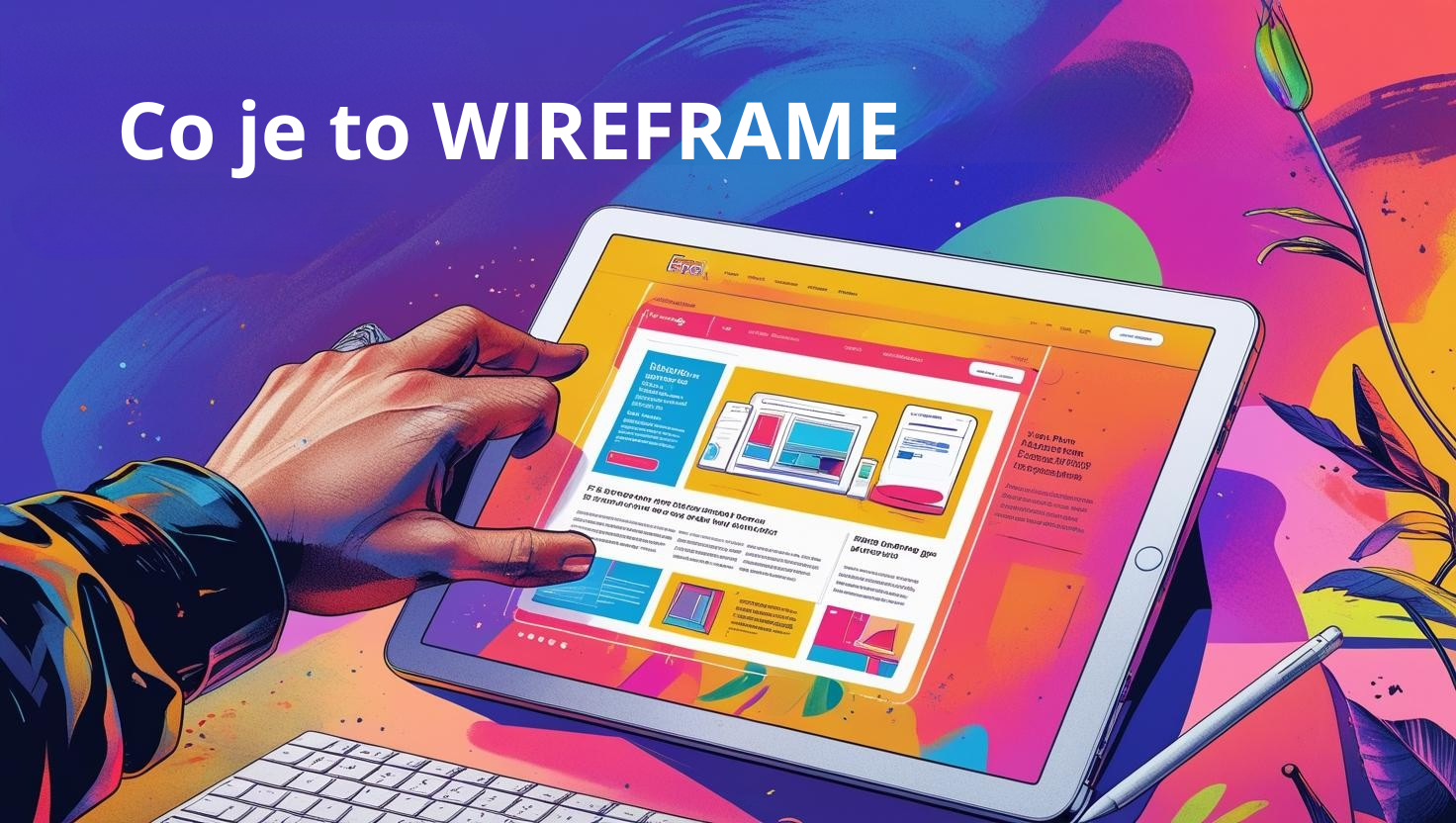Co je to wireframe a jak ho vytvořit